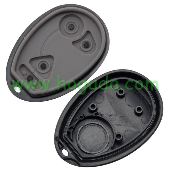 For Cadillac 3+1 button remote key blank With Battery Place