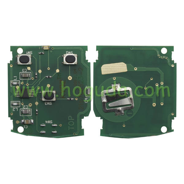 For Honda CRV 3 button remote contol with 433MHZ