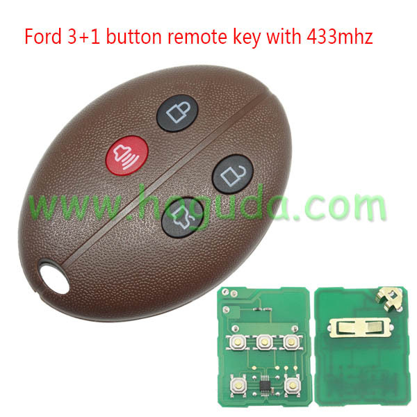 For Ford 3+1 button remote key with 315mhz