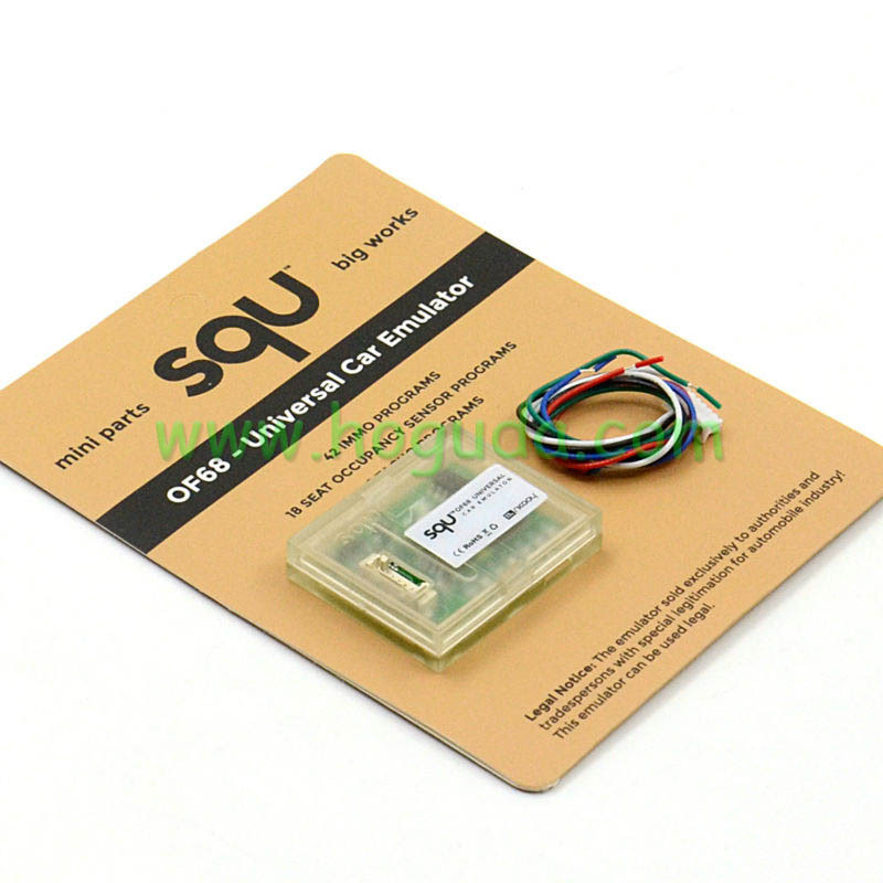 SQU OF68 Universal Car Emulator Mini Parts Big Works SQU OF68 support IMMO/Seat accupancy sensor/Tacho Programs