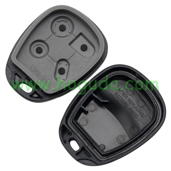 For Cadillac 3+1 button remote key blank Without Battery Place
