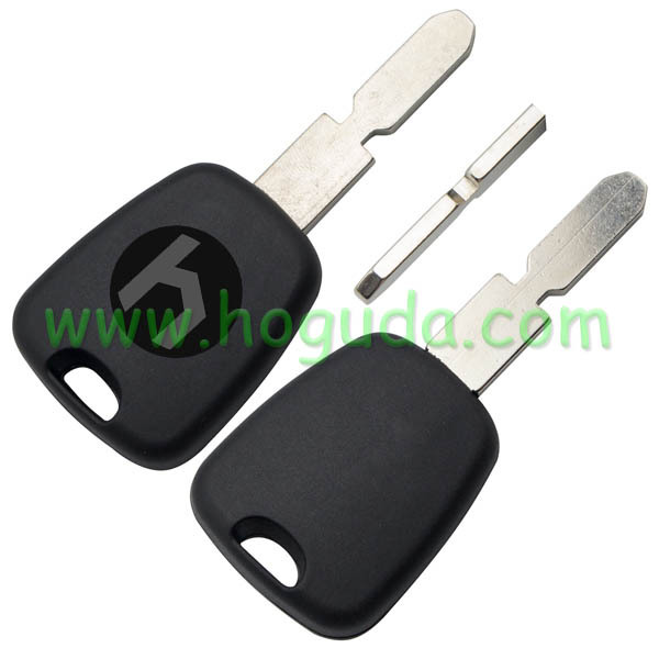 For Peugeot transponder key blank with NE78 406 blade