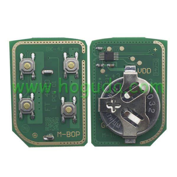 For Ford 3+1 button remote key with 433Mhz