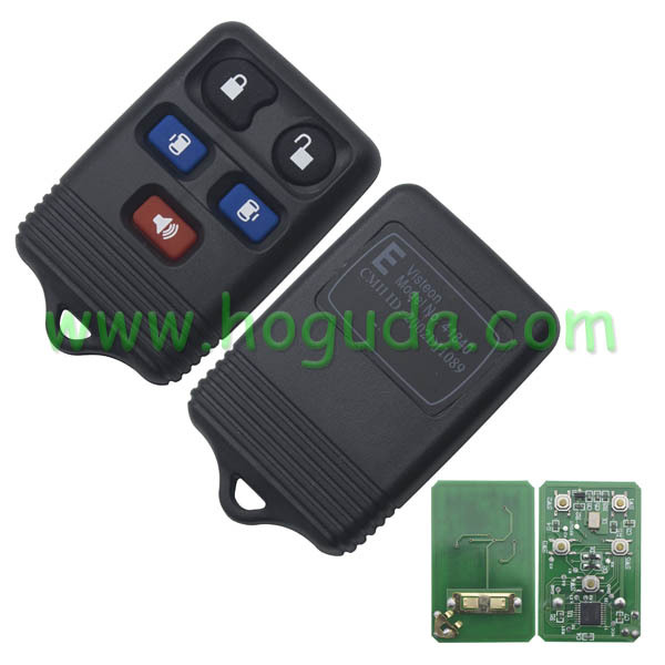 For Ford 5 button Remote Key with 315MHZ