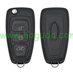 For Original Ford 3 Button remote key with 433.92Mhz FSK ID63 80bit Chip  BK2T-15K601-AA/AB/AC A2C53435329