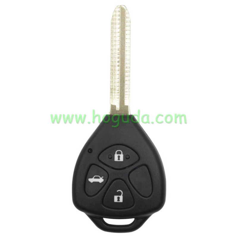 For Xhorse VVDI2 XKTO03EN Wired Universal Remote Key for Toyota Style 3 Buttons
