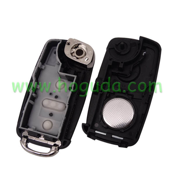 For VW 2 button remote key with 433mhz & ID48 glass chip 5KO959753AB / 5KO837202AD