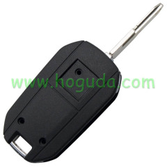 For Peugeot 2 button key blank with NE73 Blade (206 key blade 53#)