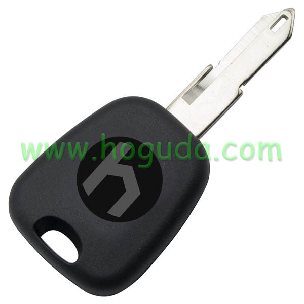 For Peugeot transponder key blank with 206 key blade
