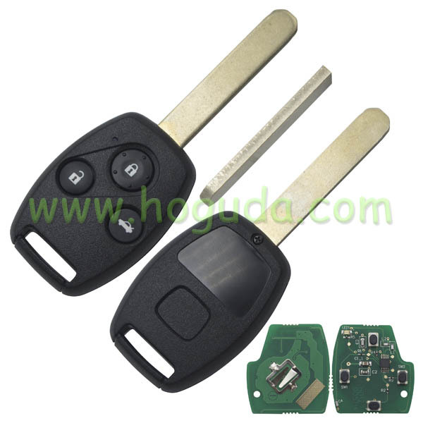 For Honda 3 button remote key with 313.8Mhz  2.4L CAR