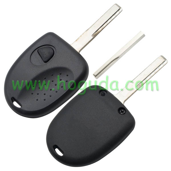 For Chevrolet 1 button remote key blank without Logo