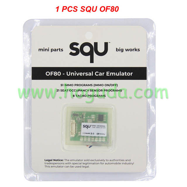 SQU OF68 Universal Car Emulator Mini Parts Big Works SQU OF68 support IMMO/Seat accupancy sensor/Tacho Programs