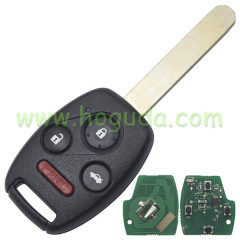 For Honda 3+1 button remote key with 315Mhz  2.4L CAR