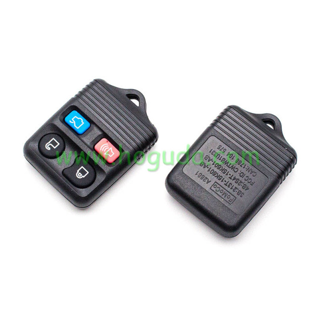 For Ford 4 button Remote Key with 315MHZ