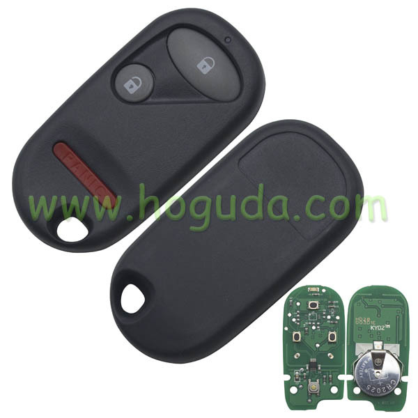 For Honda 2+1 button remote key with FCCID: E4EG8D-444 307.94mhz