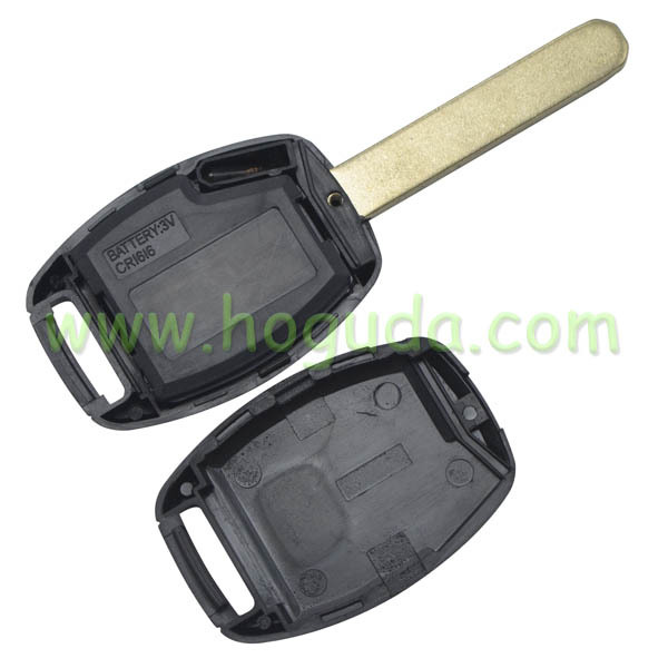 For Honda 2 button remote key with  433Mhz  2.4L CAR