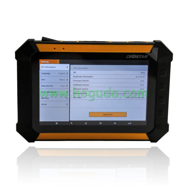 Full Configuration OBDSTAR X300 DP  Auto Key Programmer