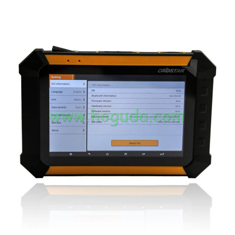 Full Configuration OBDSTAR X300 DP  Auto Key Programmer