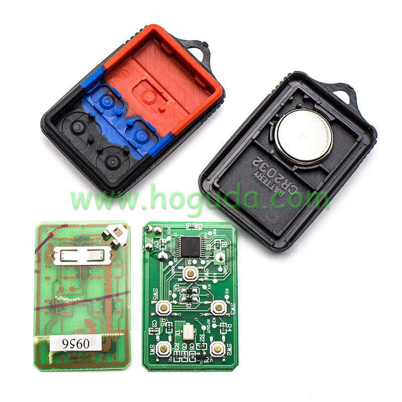 For Ford 5 button Remote Key with 315MHZ