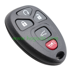 For Cadillac 4+1 button remote key blank With Battery Place
