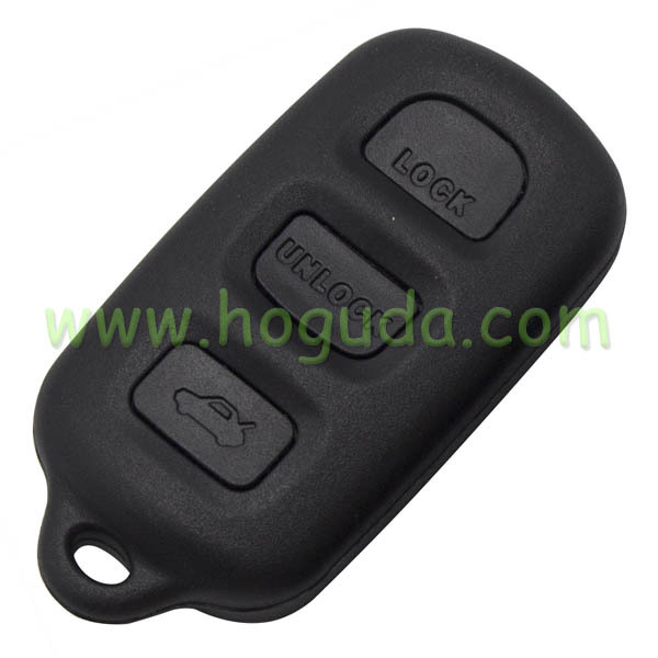For Toyota 3+1 button remote key blank