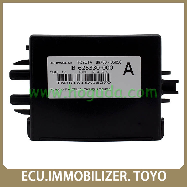 ECU.IMMOBILIZER. TOYOTA 89780-06050   625330-000   No approval number or marking is required