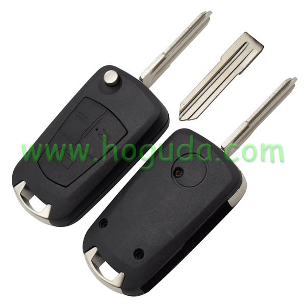 For Chevrolet 3 button modified folding remote key blank