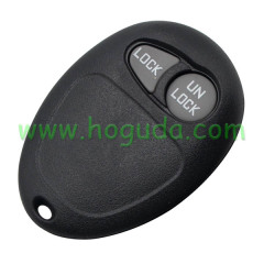 For Cadillac 2 button remote key blank With Battery Place