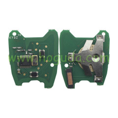 For Citroen 2 button remote key with 406 blade 433Mhz PCF7961 Chip