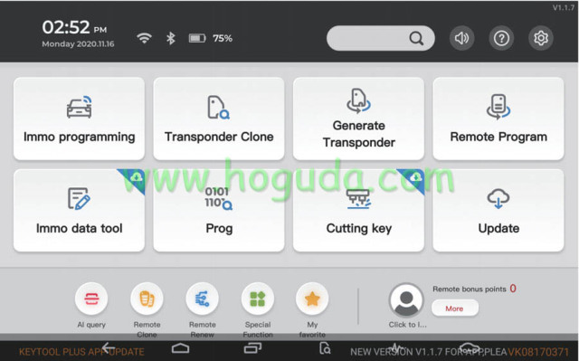 Original Xhorse VVDI Key Tool Plus Pad Coming Soon 1: Support transponder copying/clone 2: Identify almost transponder in market 3: Support re-programming almost transponder in market 4: N