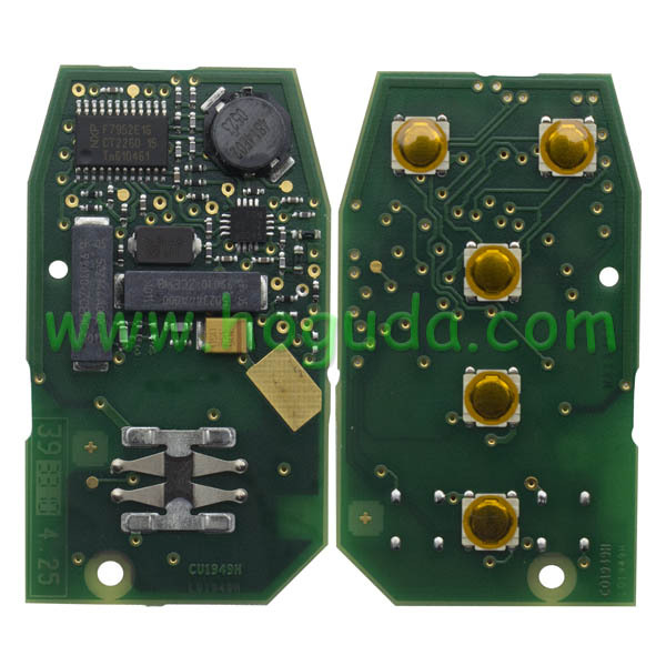 Original For SAAB 5 Button remote key with 315mhz