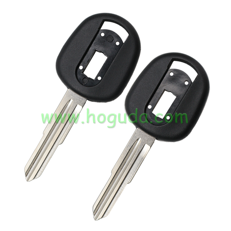 For Chevrolet transponder key  blank with left blade no logo
