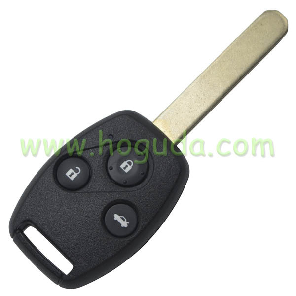 For Honda 3 button remote key with 433Mhz  2.4L CAR