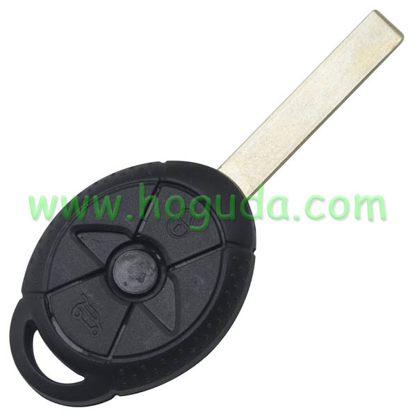 For BMW Mini  cooper EWS 3 button remote key with 434Mhz FCCID:LX8 FZV LX8FZV