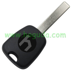 For Peugeot transponder key blank with 407 key blade