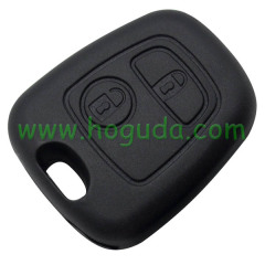 For Peugeot 2 button remote key case for 307&amp;407&amp;406 key blade （without key blade)