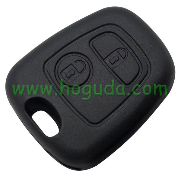 For Peugeot 2 button remote key case for 307&amp;407&amp;406 key blade （without key blade)