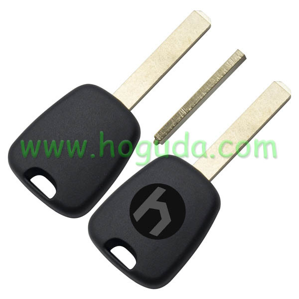 For Peugeot transponder key blank with 307 key blade