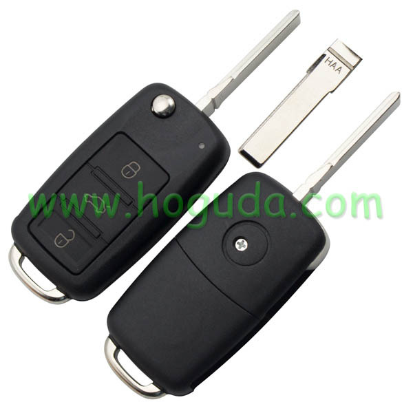 For VW 3 button remote key  with 434mhz Model Number is 5KO837202AD