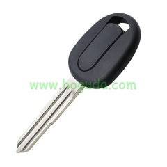 For Chevrolet transponder key  blank with left blade no logo