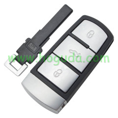 For VW Magotan 3  button remote key with ID48 chip before 2010 year 433Mhz 3C0959752BA
