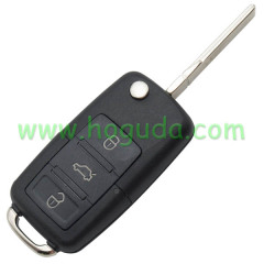 For VW remote key with 3 button used for passat bora and lavida .etc 1KO959753N 433MHZ  ID48 chips