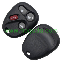 For Cadillac 3+1 button remote key blank Without Battery Place
