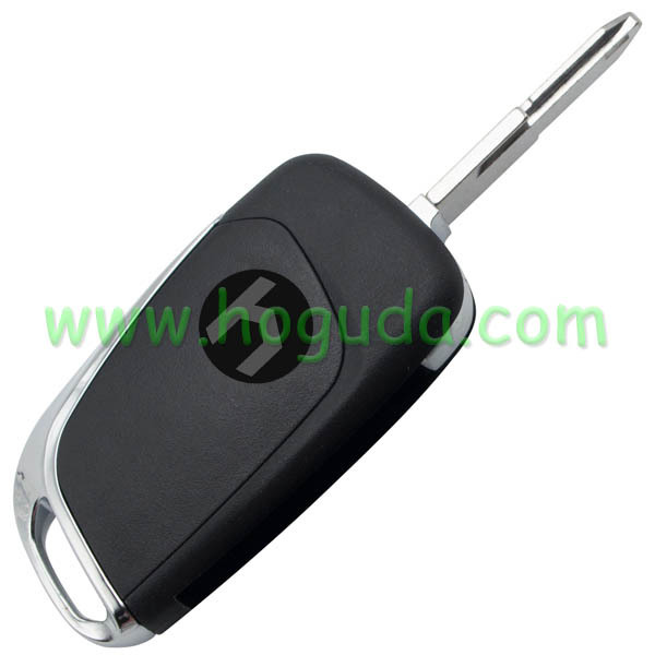 Original For Peugeot 3 button modified flip remote key blank