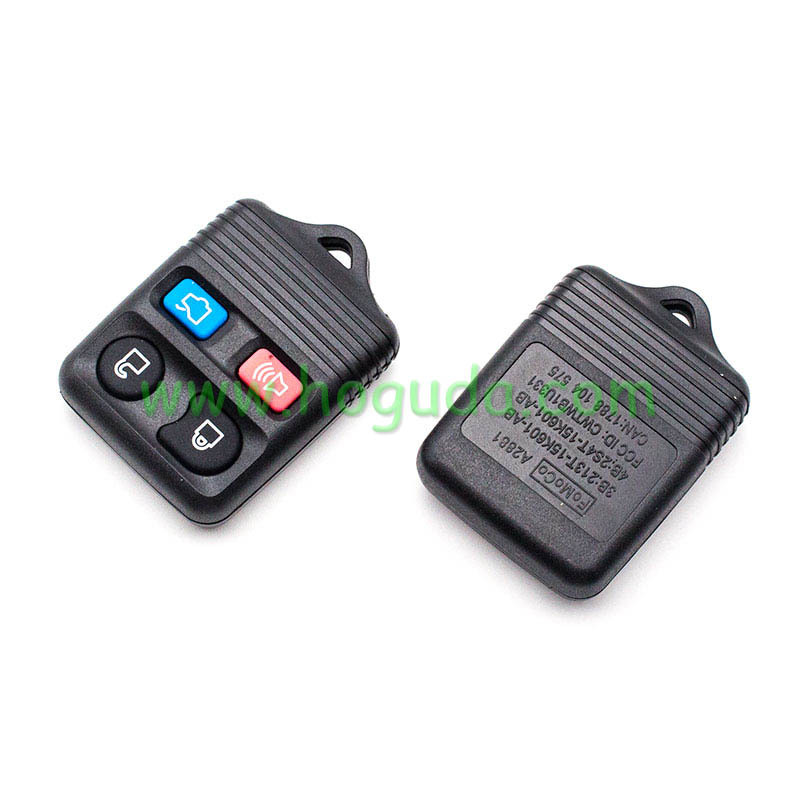 For Ford 4 button Remote key with 433MHZ