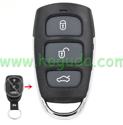 For Hyundai 3 button remote key shell