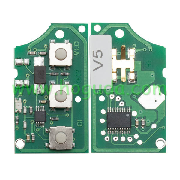 For VW 3 Button remote Key 1KO959753G 433MHZ  ID48 chips