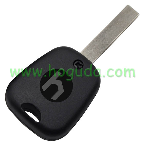 For Peugeot 2 button remote key blank with 407 key blade
