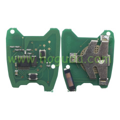 For Peugeot 2 button remote control 433Mhz PCF7961 Chip for 206&amp;Toy43 Blade