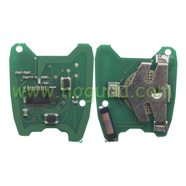 For Peugeot 2 button remote control 433Mhz PCF7961 Chip for 206&amp;Toy43 Blade